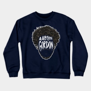 Aaron Gordon Denver Player Silhouette Crewneck Sweatshirt